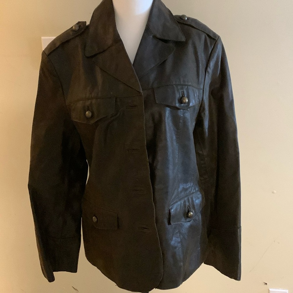Leather jacket lg